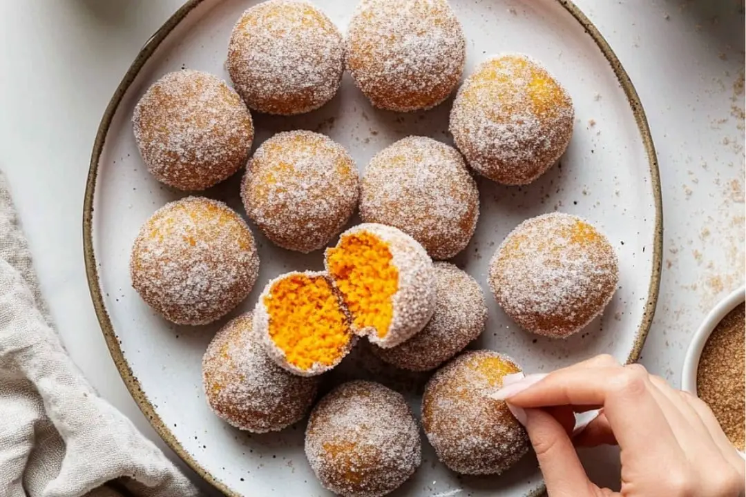 Mini Cinnamon Sugar Pumpkin Muffins Recipe