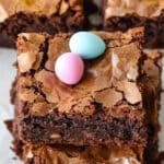 Mini Egg Nutella Brownies Recipe