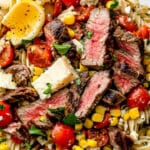 Chimichurri Steak & Roasted Corn Pasta Salad Recipe