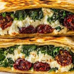 High-Protein Spinach and Feta Wraps Recipe