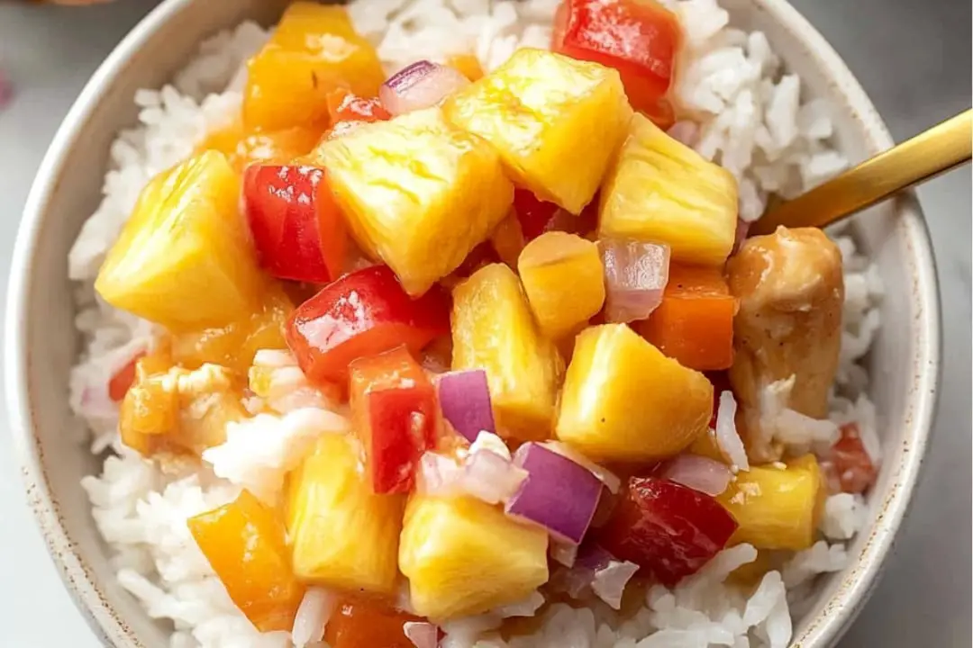 Sheet Pan Hawaiian Chicken Recipe