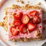 Strawberry Crunch Cottage Cheese Ice Cream Bars Recipe