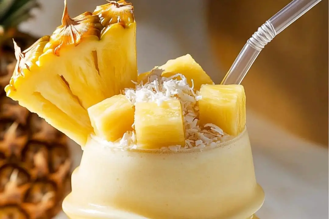 High Protein Tropical Cottage Cheese Smoothie Recipe