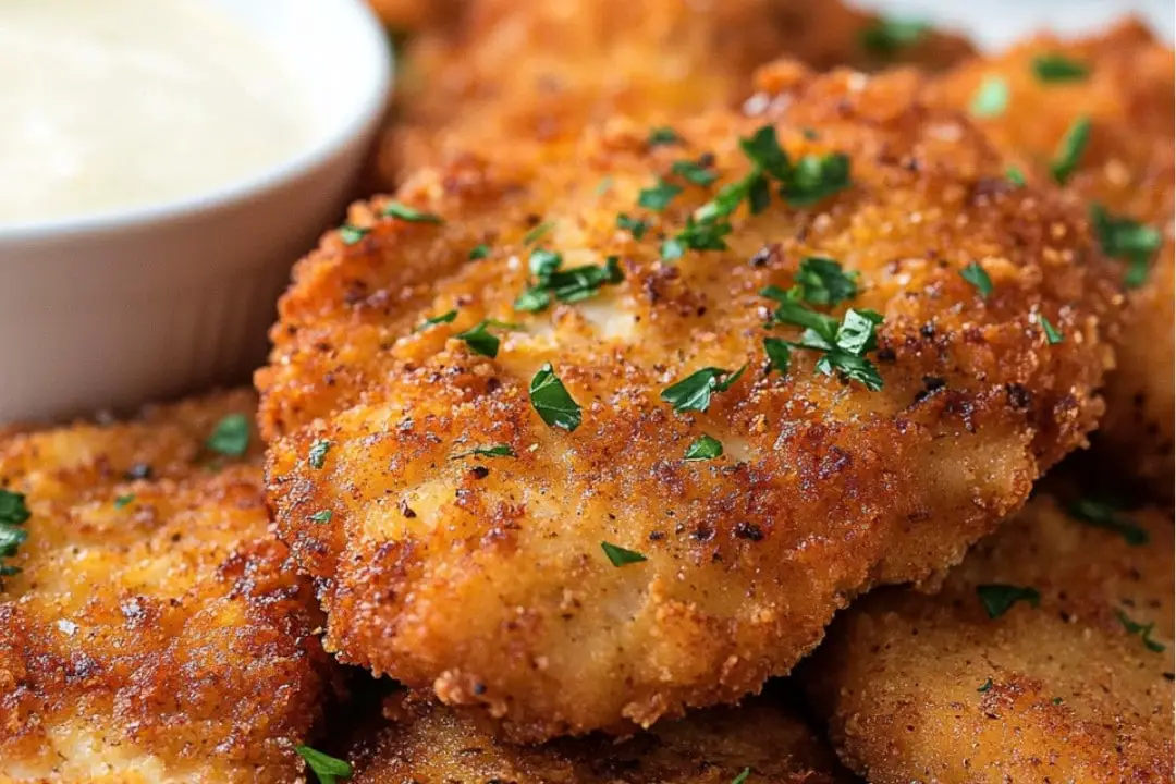 Easy Breaded Air Fryer Chicken Cutlets Recipe