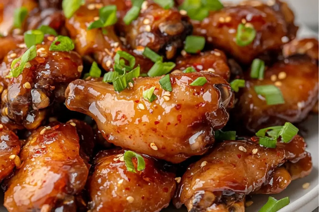Honey Garlic Wings Recipe