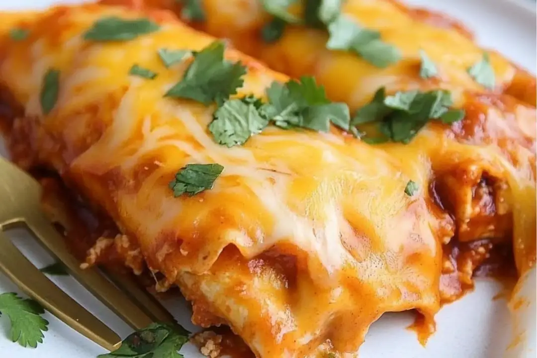 Rotisserie Chicken Enchiladas with Corn Tortillas Recipe