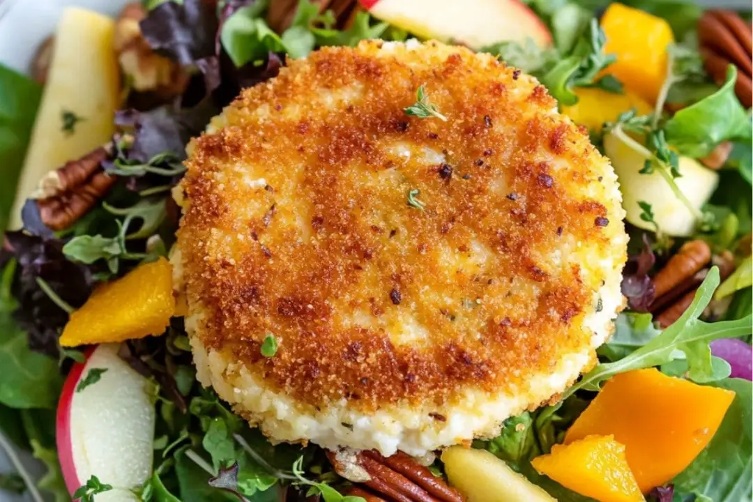 Crispy Fried Goat Cheese Recipe