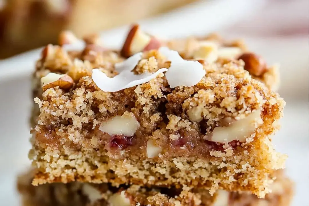 Rhubarb Streusel Coffee Cake Recipe