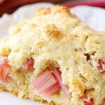 Easy Rhubarb Scones Recipe