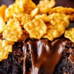 Honey Roasted Cornflake Brownies Recipe