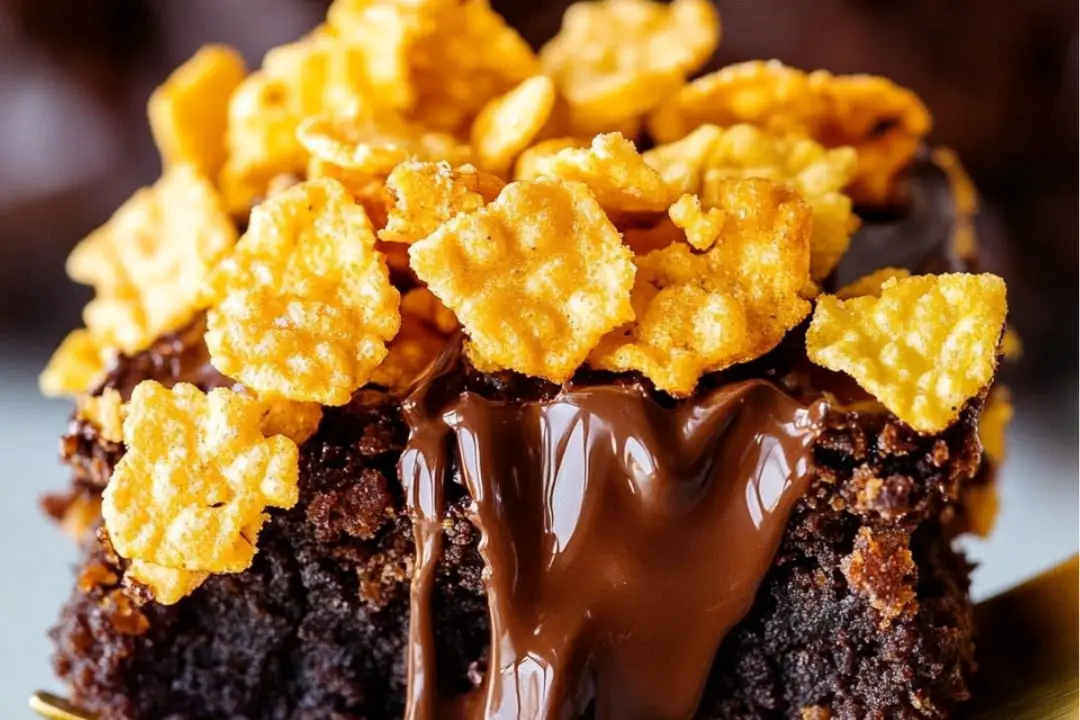 Honey Roasted Cornflake Brownies Recipe