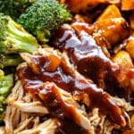 BBQ Chicken & Roasted Sweet Potato Bowls Recipe