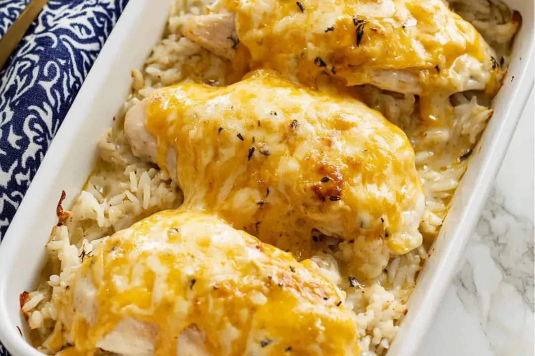 Pressure Cooker Salsa Verde Chicken & Rice Recipe