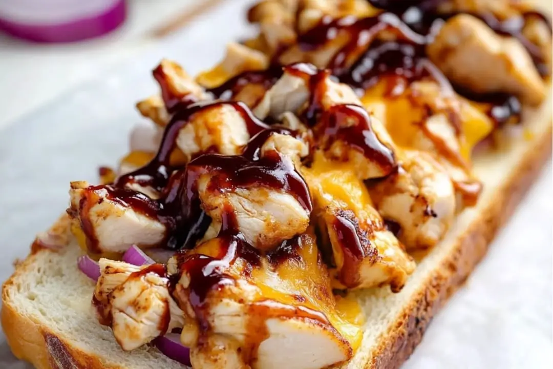 BBQ Chicken French Bread Pizza Recipe