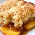 Best Peach Cobbler Recipe in Cast Iron Skillet