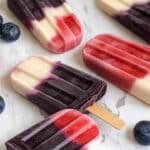 Red White and Blue Firecracker Popsicles Recipe