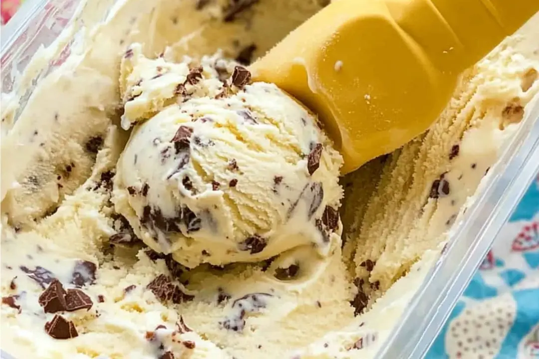 Chocolate Chip Cookie Dough Ice Cream Recipe