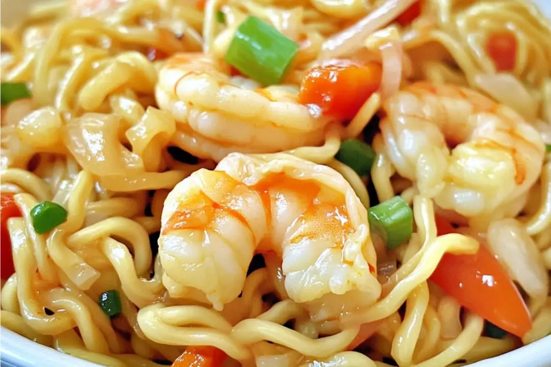 Instant Pot Shrimp Lo Mein Recipe