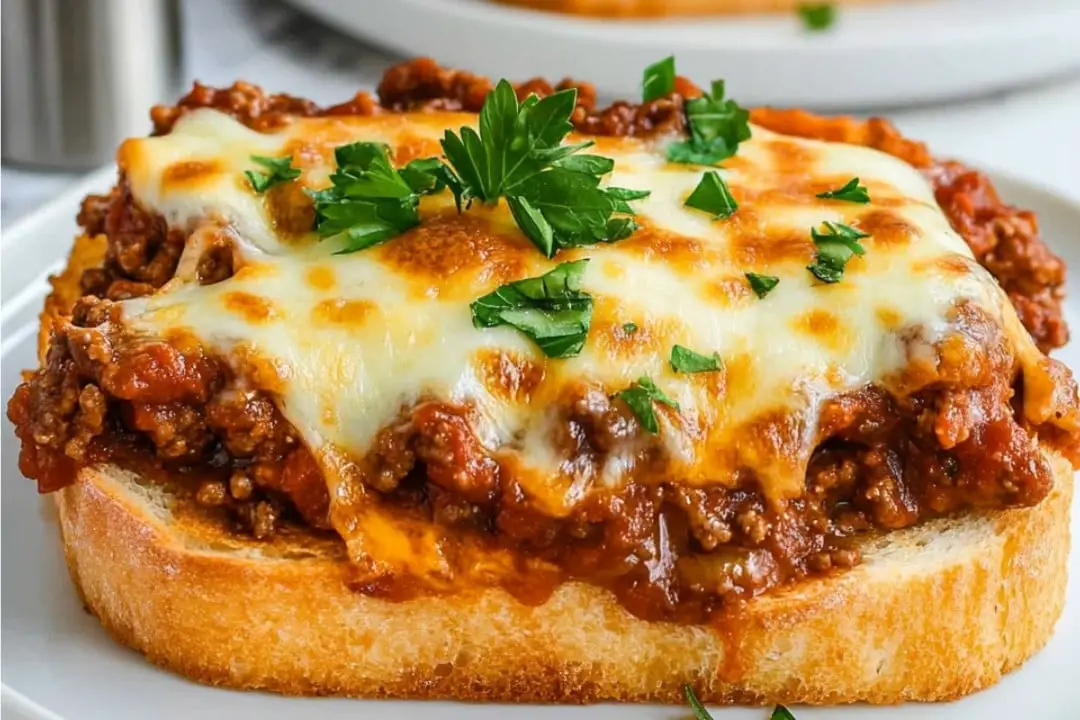 Texas Toast Sloppy Joes Recipe