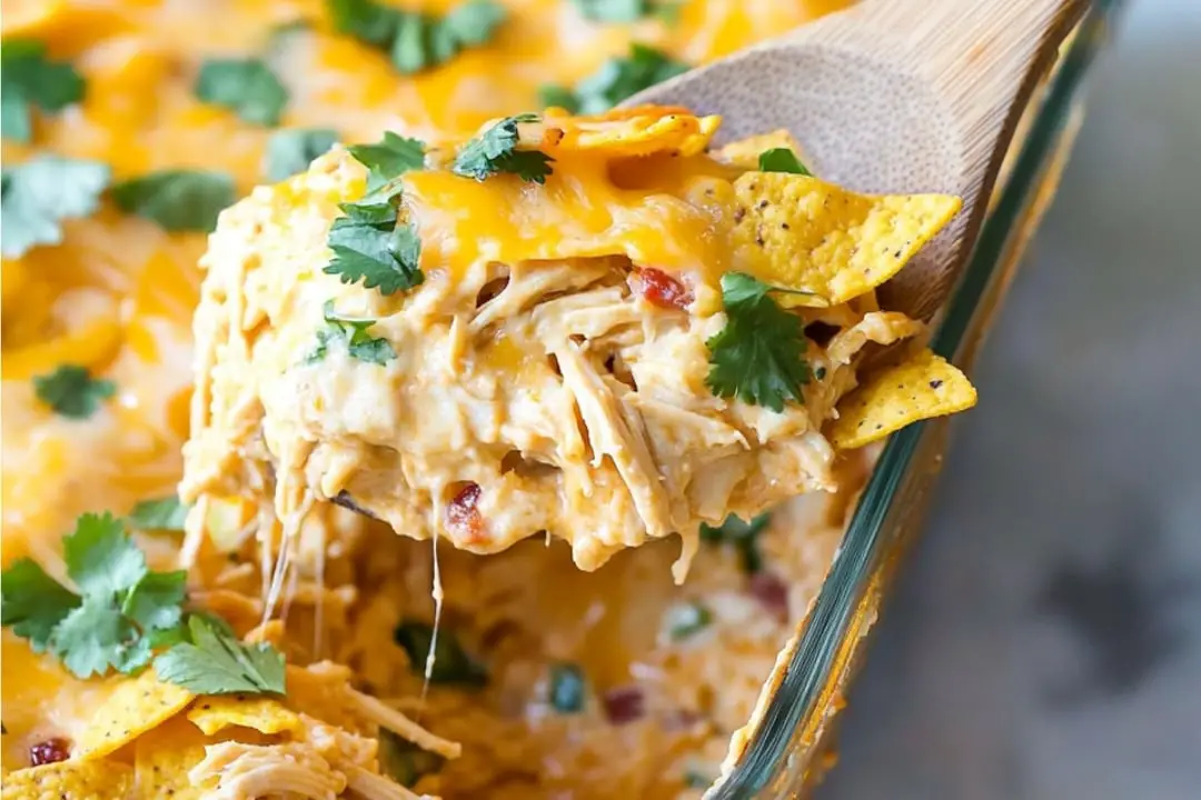 Cheesy Chicken Dorito Casserole Recipe