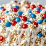 Patriotic Popcorn Cake Recipe