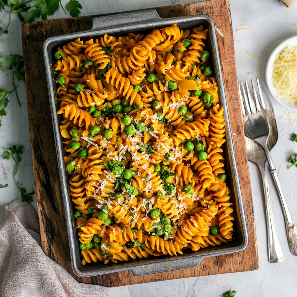Indian Curry Pasta Recipe - Recipe Image