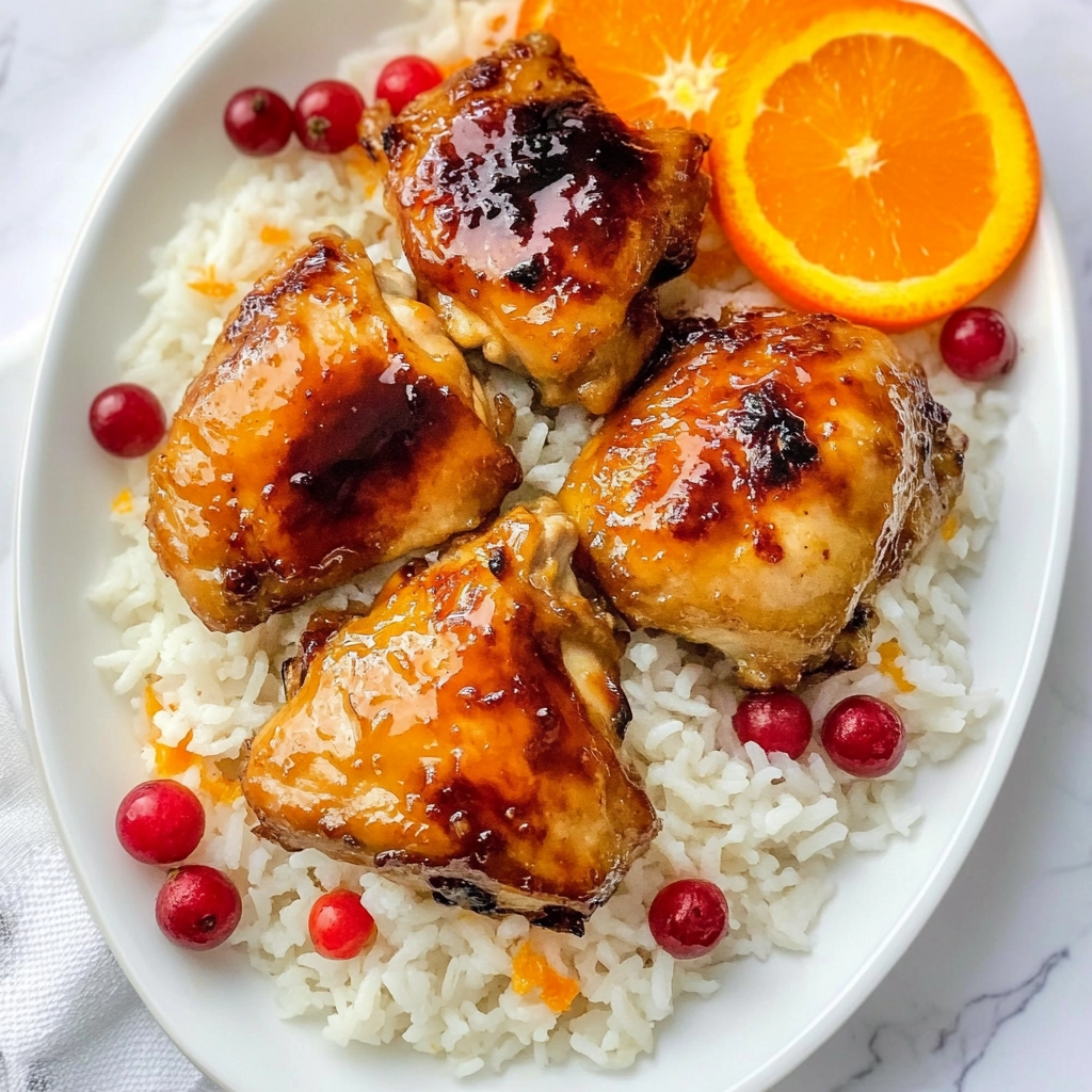 Cranberry Orange Chicken Recipe - Recipe Image