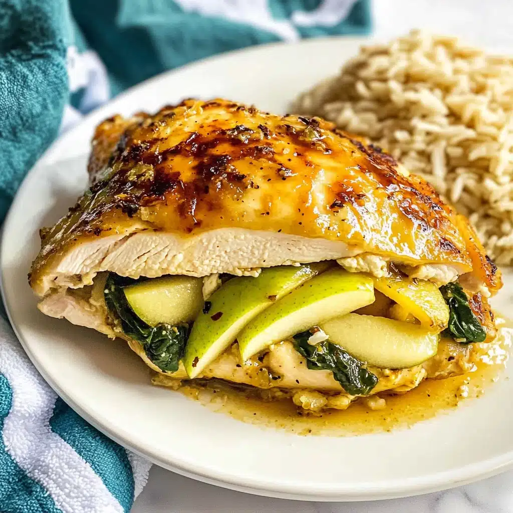 Apple and Brie Stuffed Chicken Recipe - Recipe Image