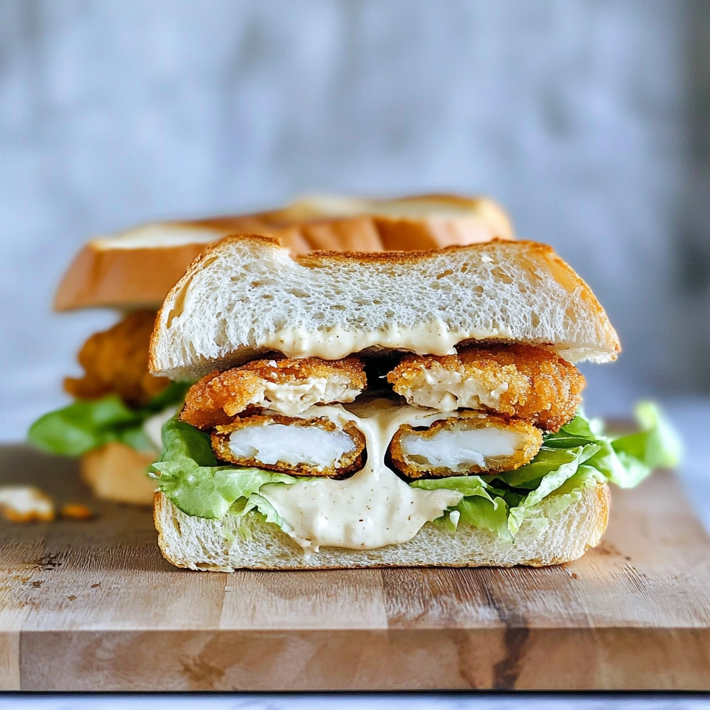 Crispy Chicken Caesar Sandwich Recipe - Recipe Image