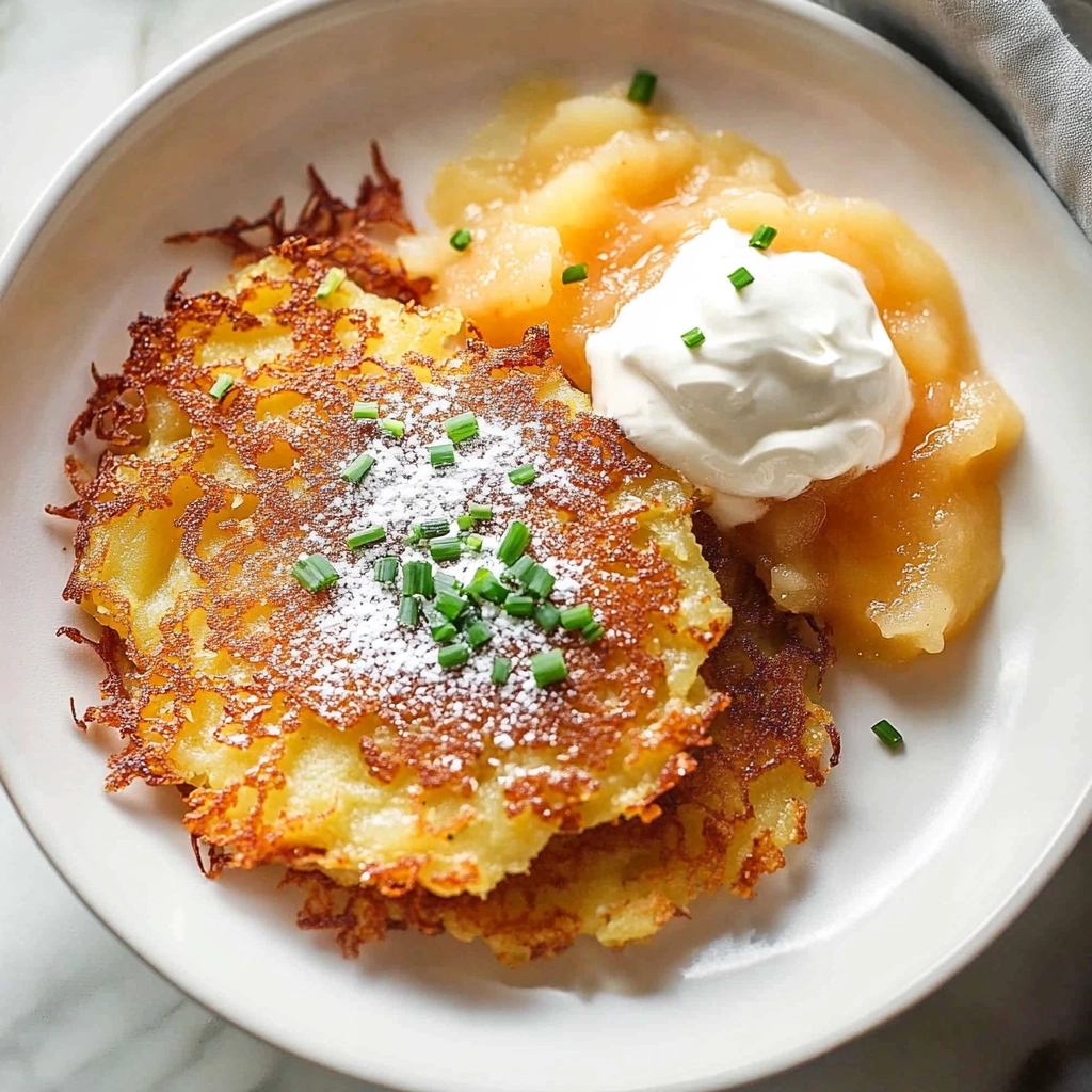 German Potato Pancakes (Kartoffelpuffer) Recipe - Recipe Image