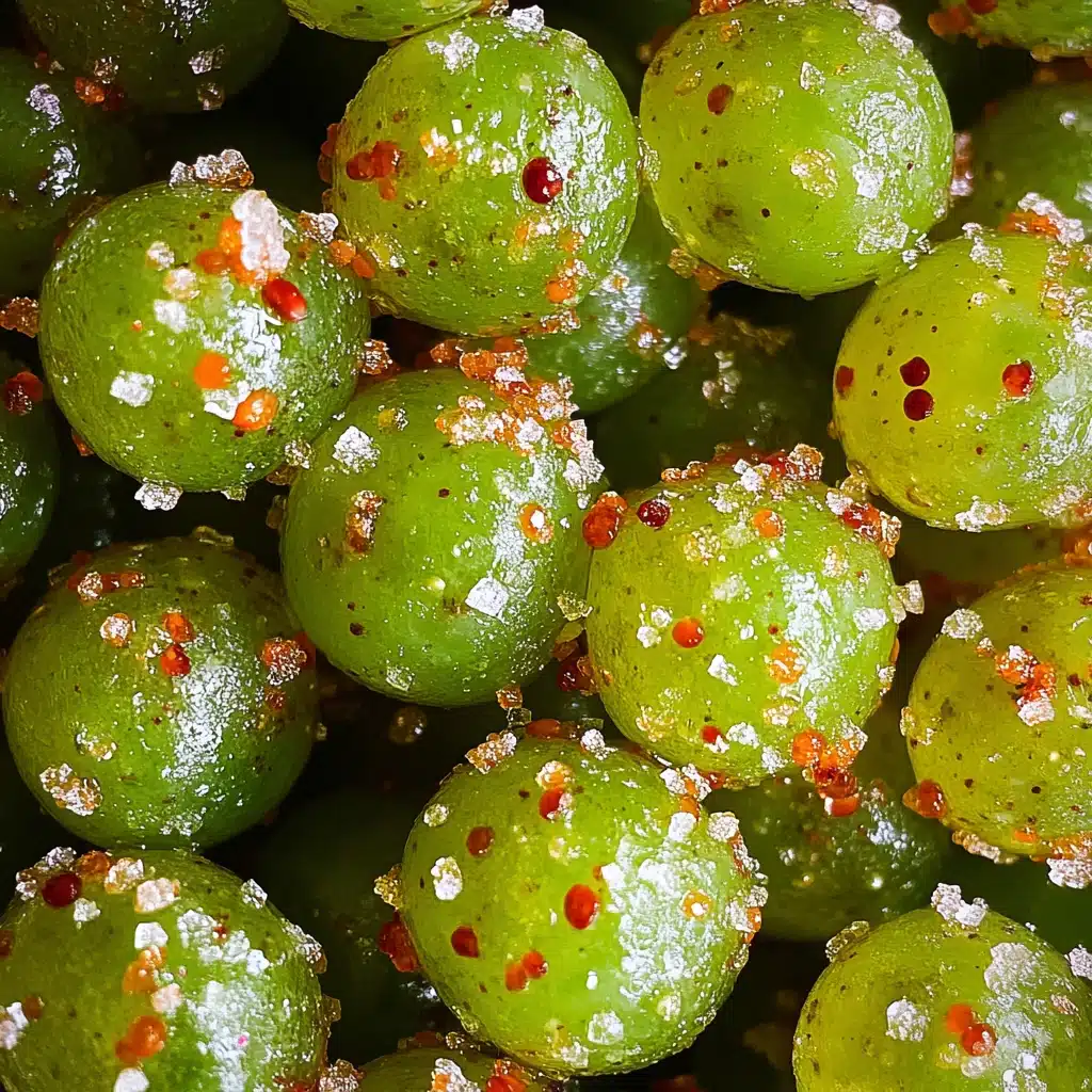 Frozen Tajin Grapes Recipe - Recipe Image