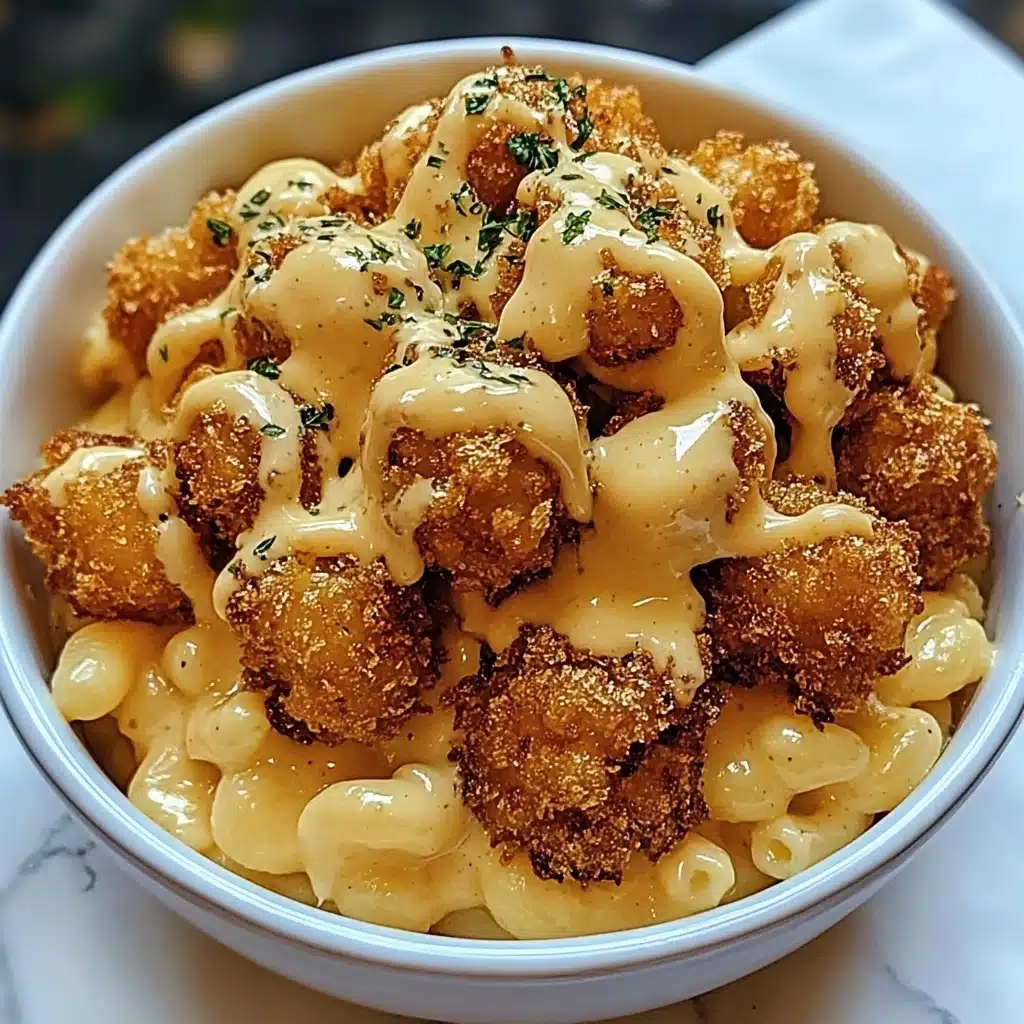 Creamy Honey Pepper Chicken Mac and Cheese Delight Recipe - Recipe Image