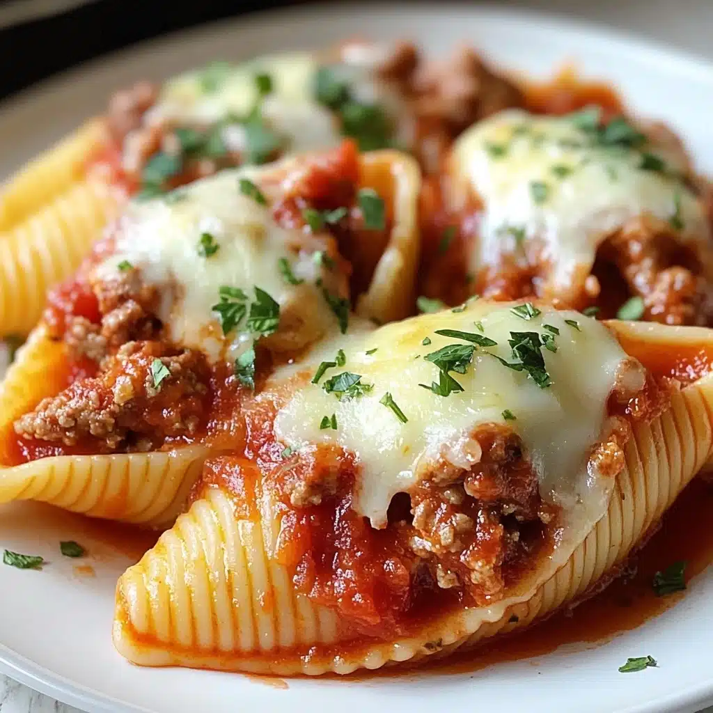 Best Stuffed Shells with Ground Beef Recipe - Recipe Image