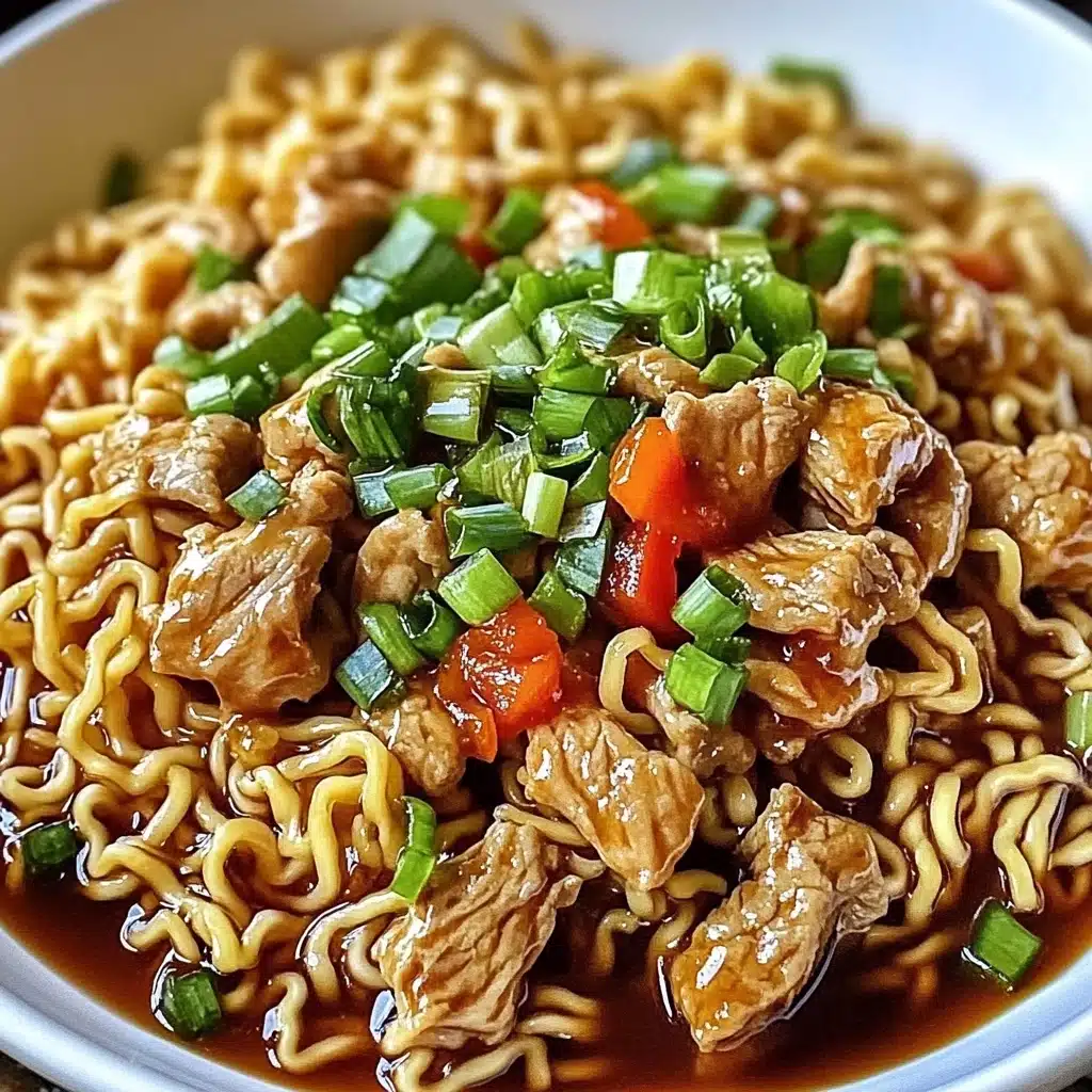 Chicken Ramen Stir Fry Recipe - Recipe Image