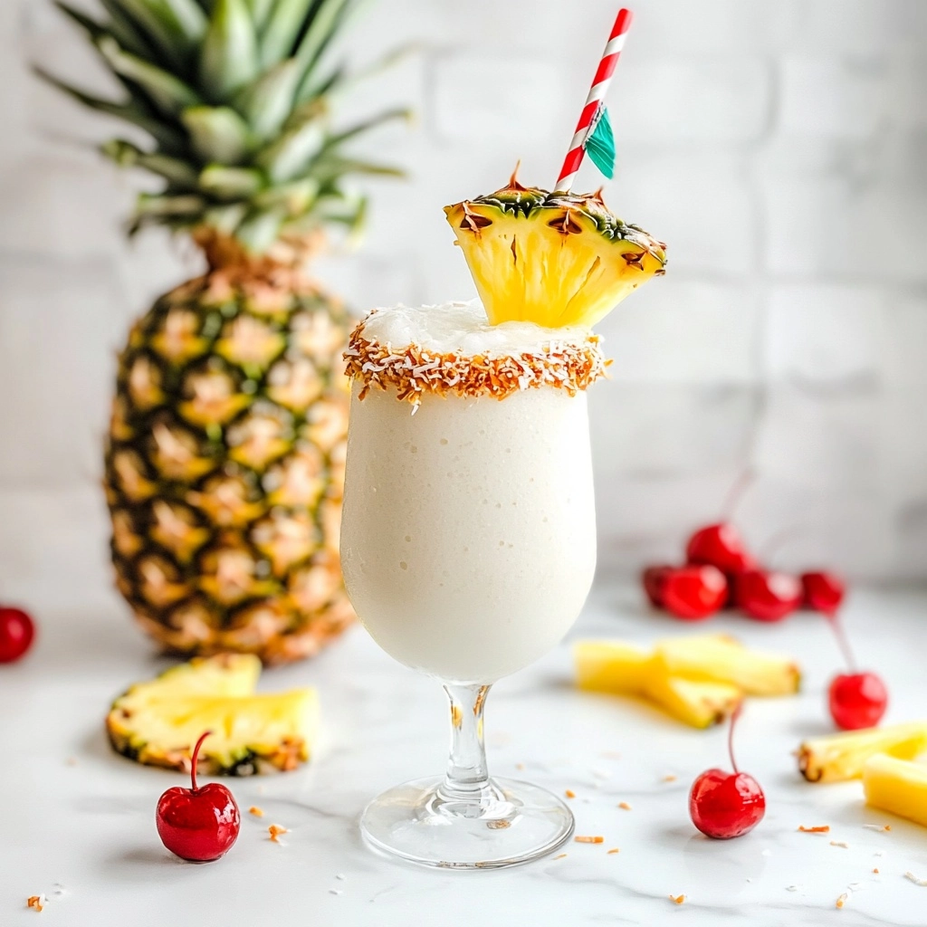 Piña Colada Milkshake Recipe - Recipe Image