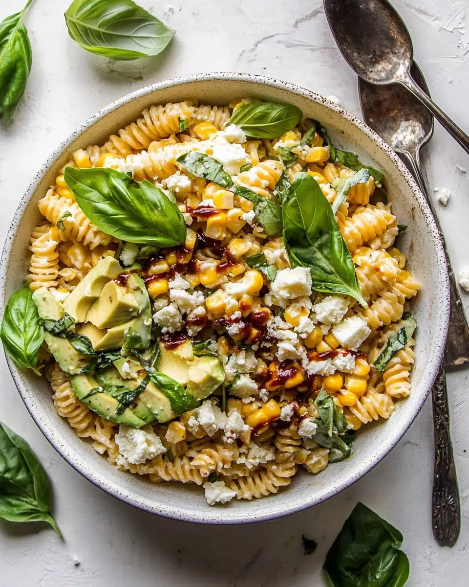 Street Corn Pasta Salad Recipe