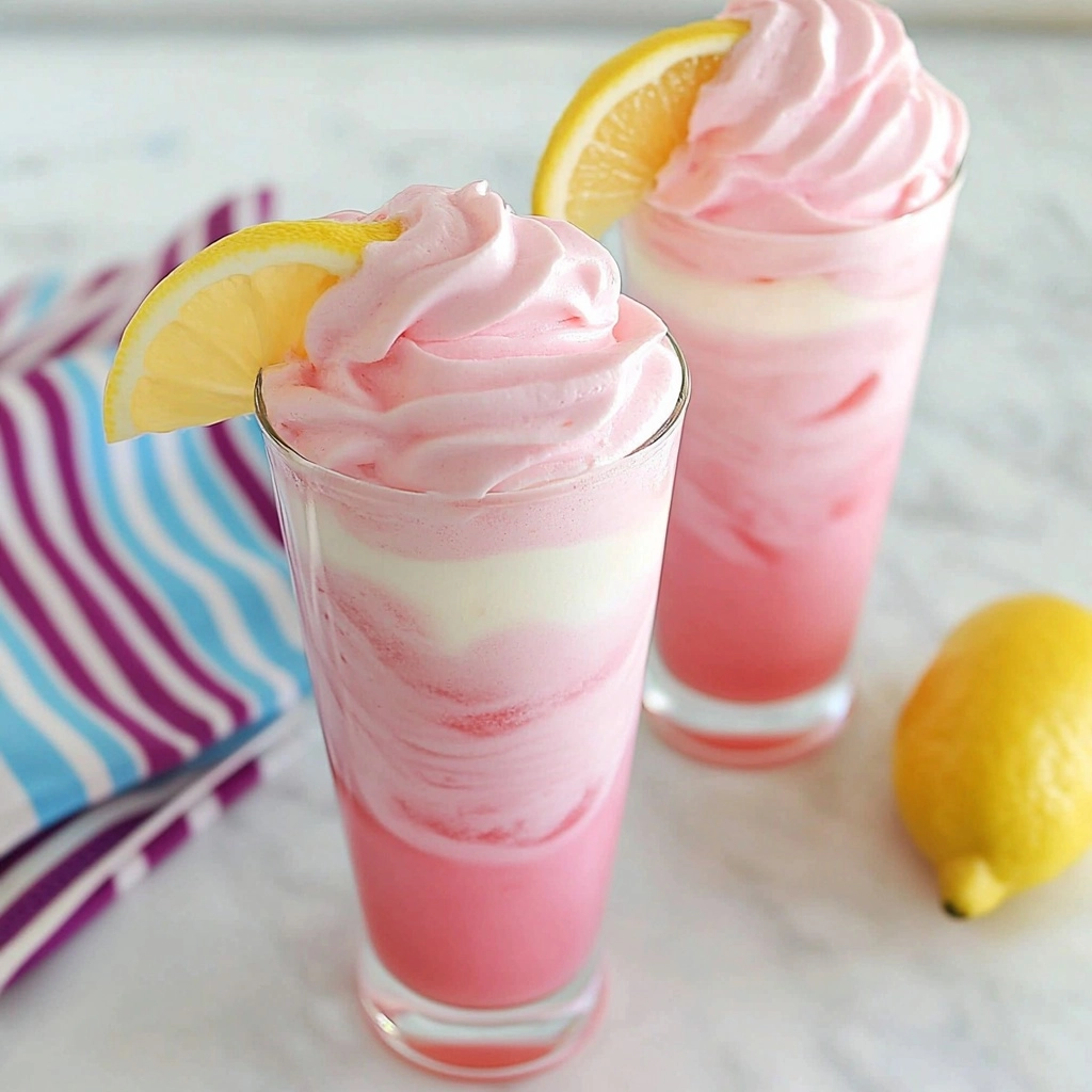 Whipped Pink Lemonade Recipe - Recipe Image
