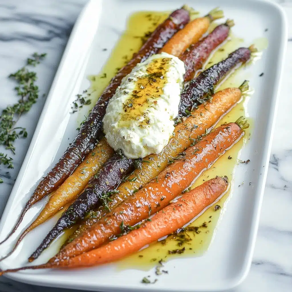 Simple Roasted Carrots with Cumin, Honey & Ricotta Recipe - Recipe Image