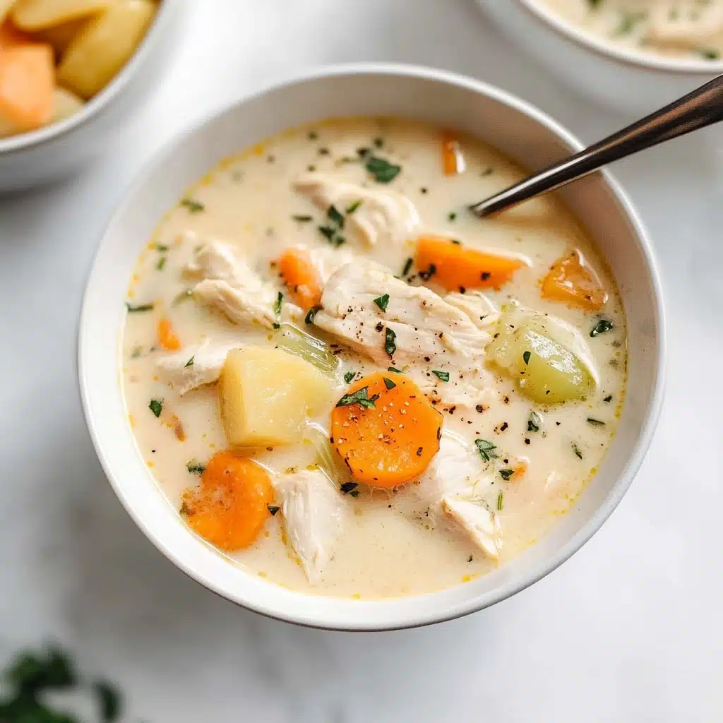 Creamy Chicken Stew Recipe - Recipe Image