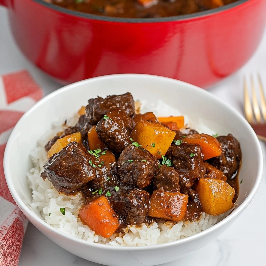 Hearty Stove Top Beef Stew Recipe - Recipe Image