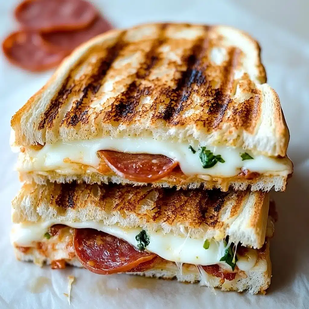 Pizza Panini Recipe - Recipe Image