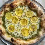 Lemon and Pesto Pizza Recipe