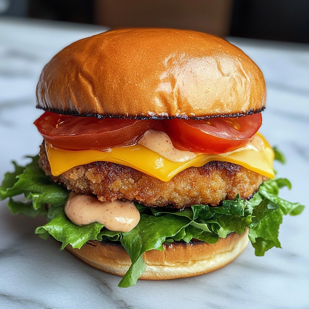 Crispy Chicken Burgers Recipe - Recipe Image