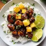 30 Minute Pineapple Chicken with Coconut Rice Recipe