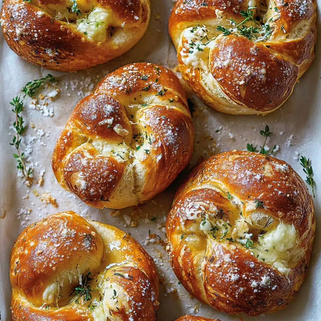 Mozzarella-Stuffed Soft Pretzels Recipe - Recipe Image