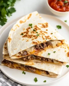 Steak and Cheese Quesadillas Recipe