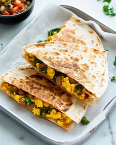 Simple Breakfast Quesadillas Recipe