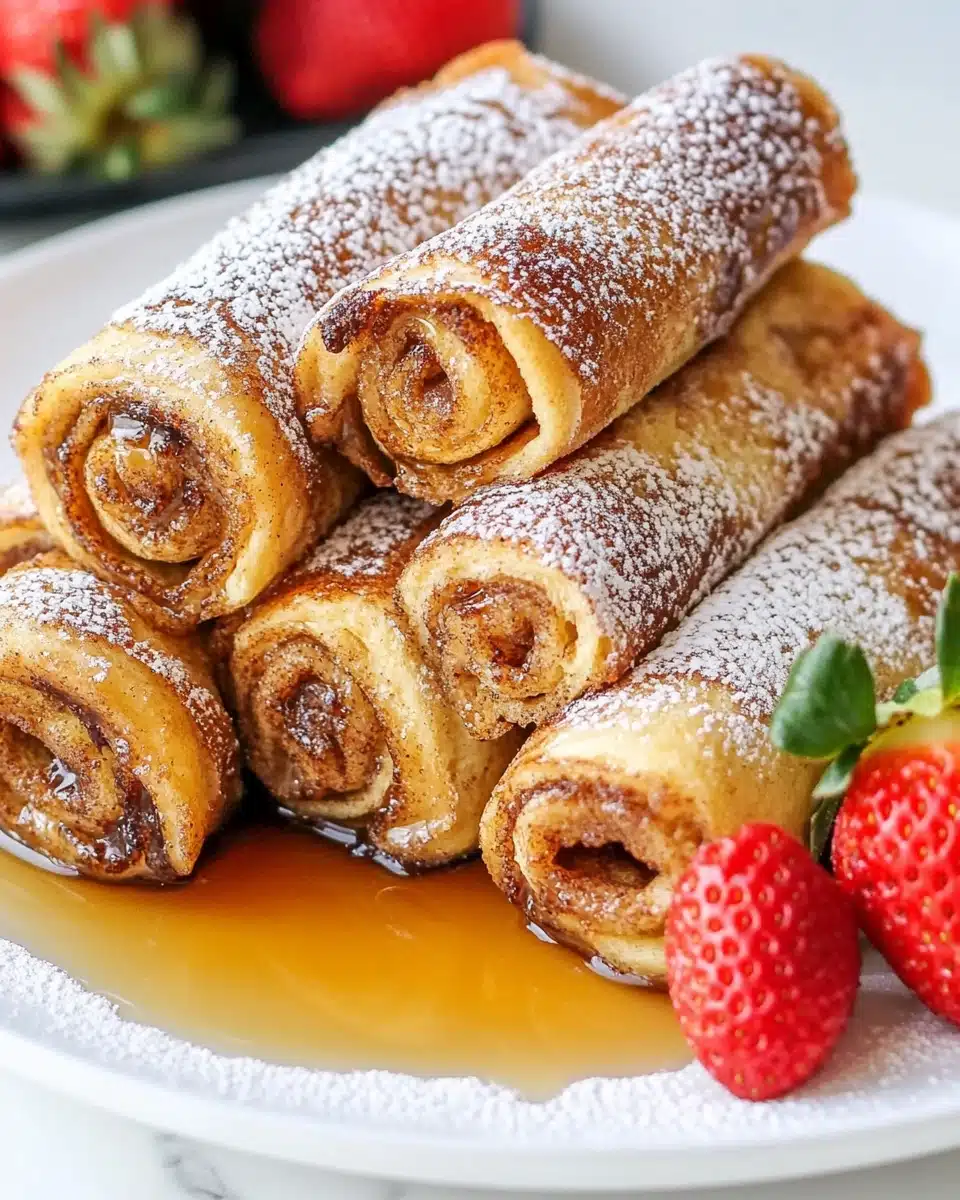 Sausage French Toast Roll Ups Recipe