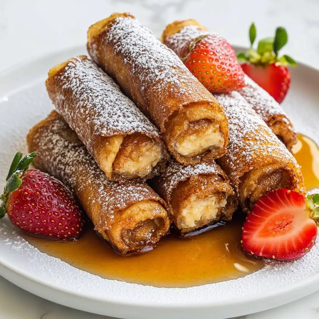 Sausage French Toast Roll Ups Recipe - Recipe Image
