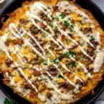 Patty Melt Pizza Recipe